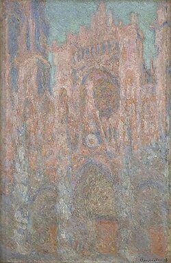 Roueni katedrális, piros, napfény, 1892 / Belgrád, National Museum of Serbia