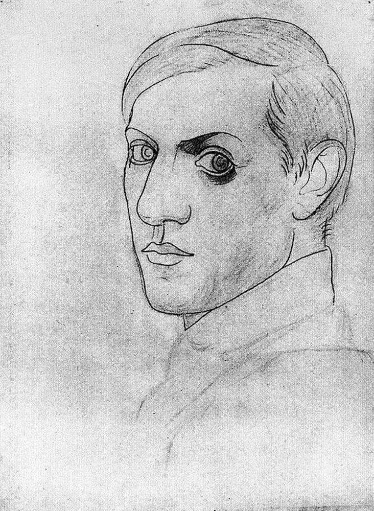 Pablo Picasso: Önarckép, 1917