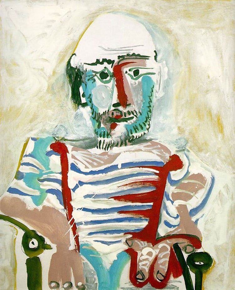 Pablo Picasso: Önarckép, 1965