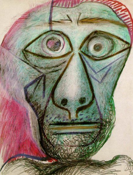 Pablo Picasso: Önarckép, 1972